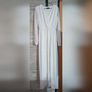 Lulu's White Maxi Dress